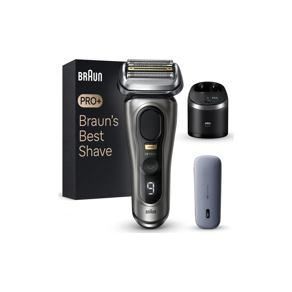 Produktbild för Braun Series 9 Pro+ 9575cc Wet & Dry, Folierakapparat, Metal...