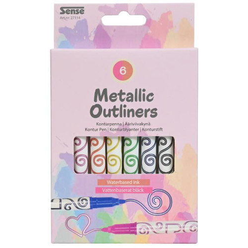 Sense Outliner Penna SENSE Metallic 6/fp