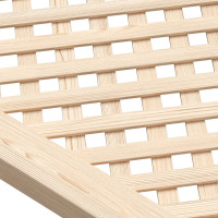 Produktbild för Skåpluckor gallerdesign 2 st 39,5x69 cm massiv furu