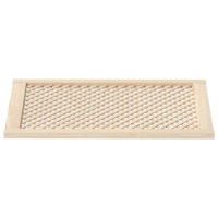 Produktbild för Skåpluckor gallerdesign 2 st 59,5x99 cm massiv furu