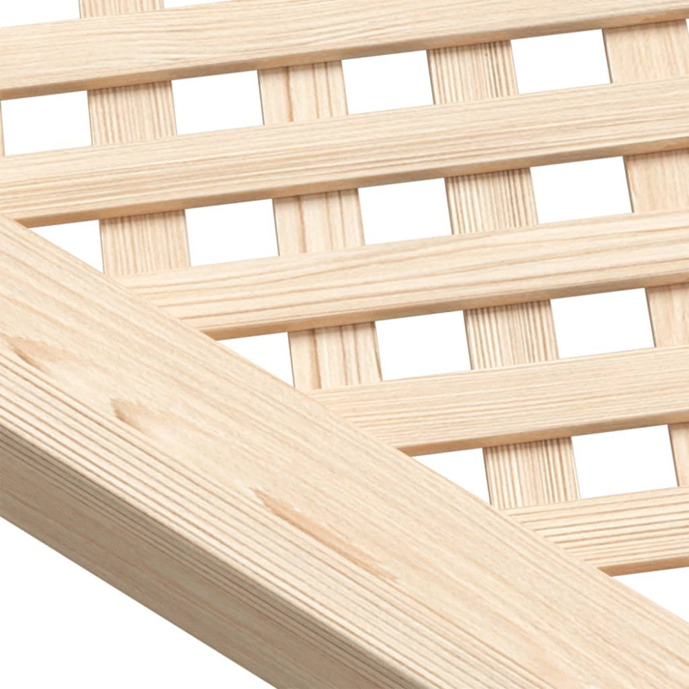 Produktbild för Skåpluckor gallerdesign 2 st 59,5x99 cm massiv furu