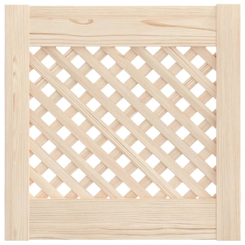 Produktbild för Skåpluckor gallerdesign 2 st 39,5x39,5 cm massiv furu
