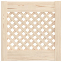 Produktbild för Skåpluckor gallerdesign 2 st 39,5x39,5 cm massiv furu