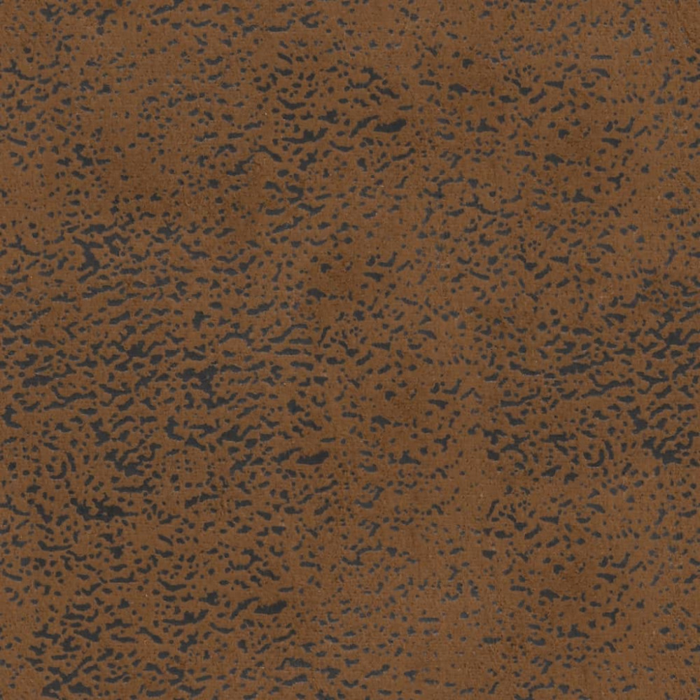 Produktbild för Bänk med kuddar brun 120,5x65x75 cm konstläder