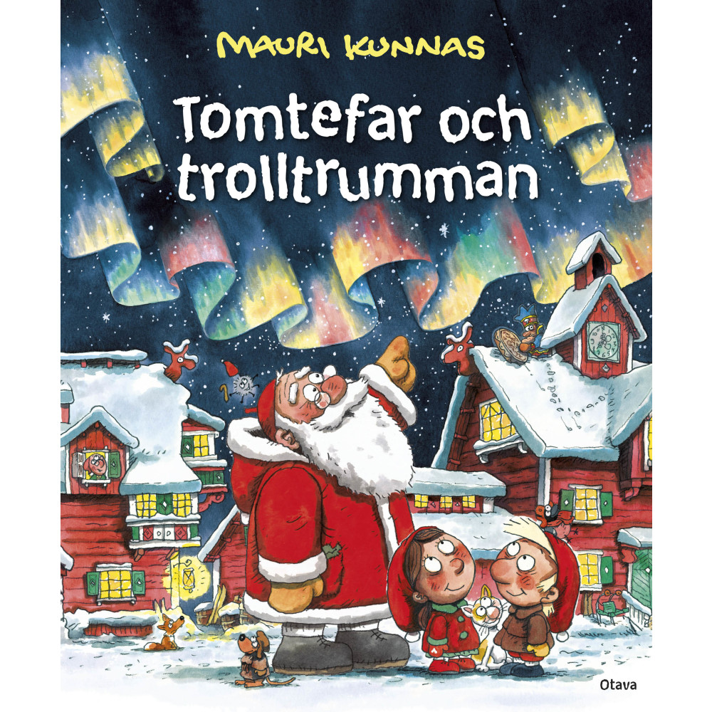 Produktbild för Tomtefar och trolltrumman (inbunden)