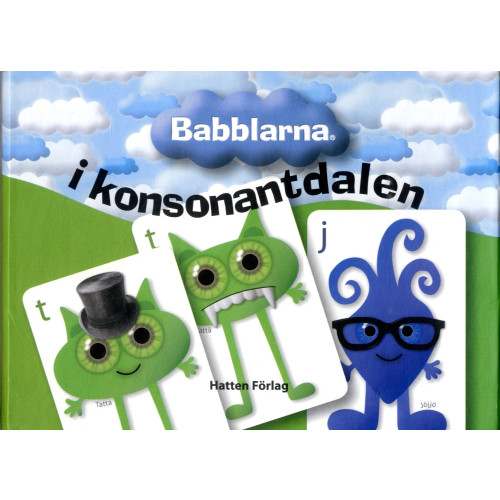 Hatten Förlag Babblarna i Konsonantdalen, kortspel (bok)