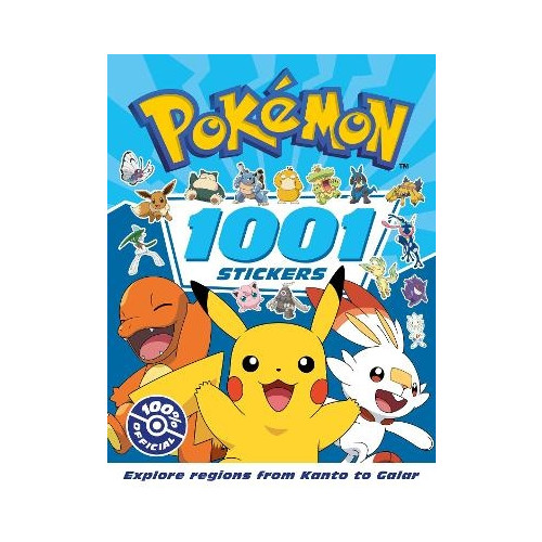 POKEMON Pokemon: 1001 Stickers (häftad, eng)