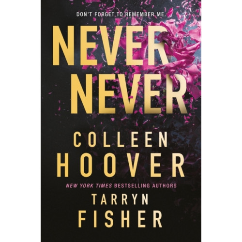 Colleen Hoover Never Never (pocket, eng)