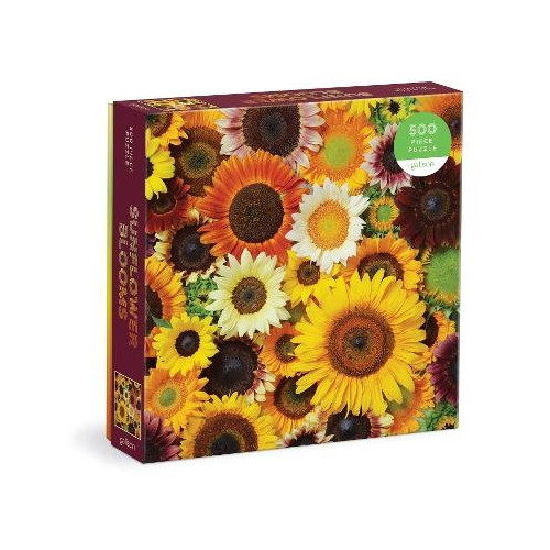 Galison Sunflower Blooms 500 Piece Puzzle (bok, eng)