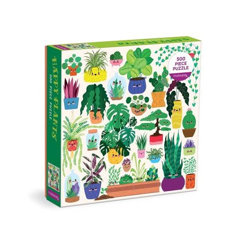 MacMillan Ltd NON Books Happy Plants 500 Piece Family Puzzle (bok, eng)
