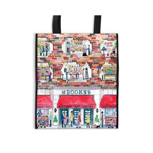 MacMillan Ltd NON Books Michael Storrings a Day at the Bookstore Reusable Tote (bok, eng)