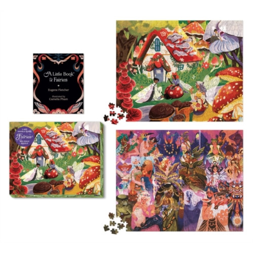 Eugene Fletcher Fairies 2-in-1 Double-Sided 500-Piece Puzzle (bok, eng)