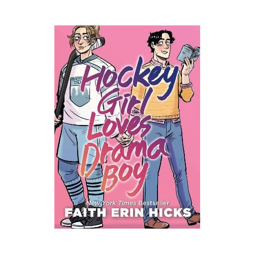 Faith Erin Hicks Hockey Girl Loves Drama Boy (pocket, eng)