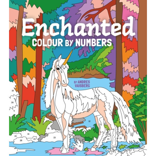 Andres Vaisberg Enchanted Colour by Numbers (pocket, eng)