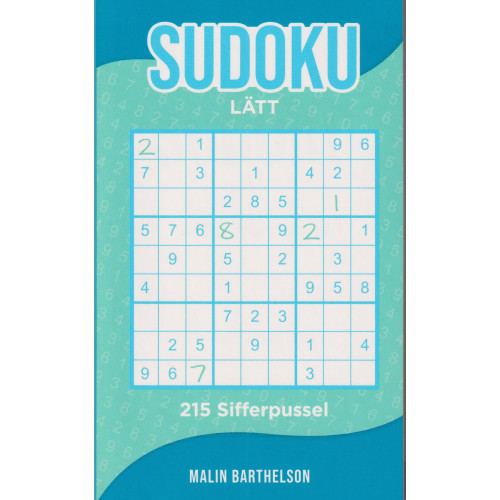 Barthelson Förlag Sudoku - Lätt (pocket)
