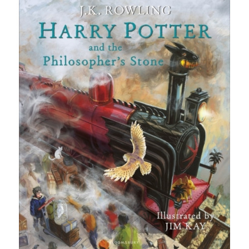 J.K. Rowling Harry Potter and the Philosophers Stone Illustrated Edition (inbunden, eng)