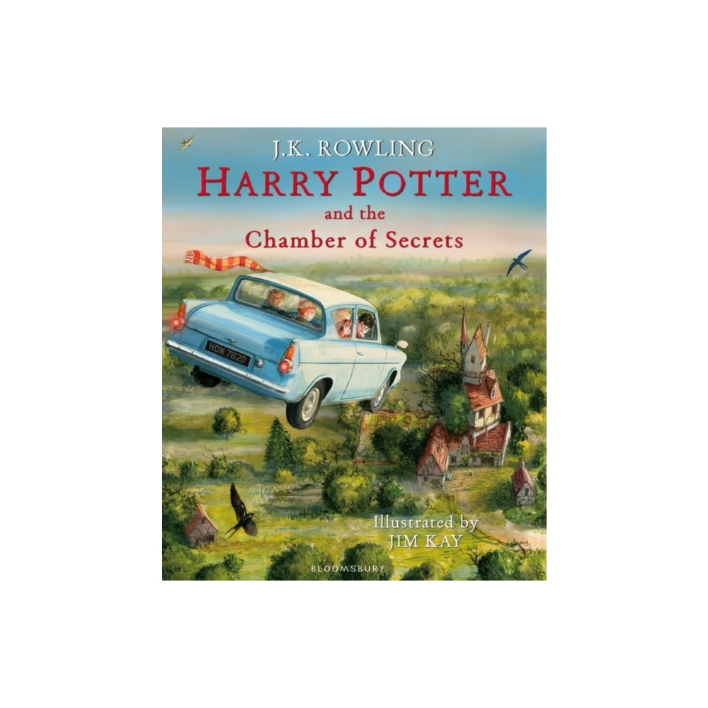 Produktbild för Harry Potter and the Chamber of Secrets Illustrated Edition (inbunden, eng)