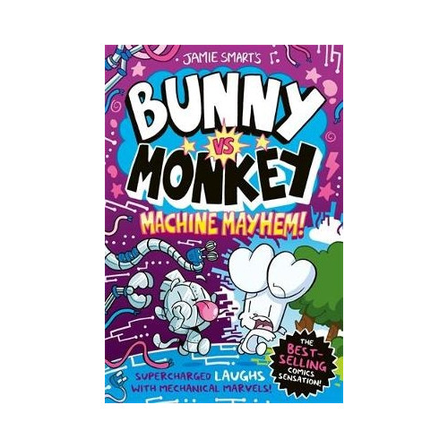 Jamie Smart Bunny vs Monkey: Machine Mayhem (pocket, eng)