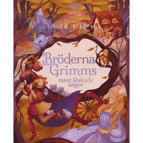Grimm Bröderna Grimms mest älskade sagor (bok, kartonnage)