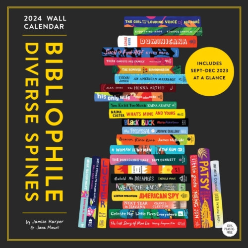 Jane Mount 2024 Wall Cal: Bibliophile Diverse Spines (bok, kartonnage, eng)