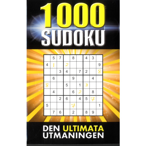 Barthelson Förlag 1000 Sudoku (häftad)
