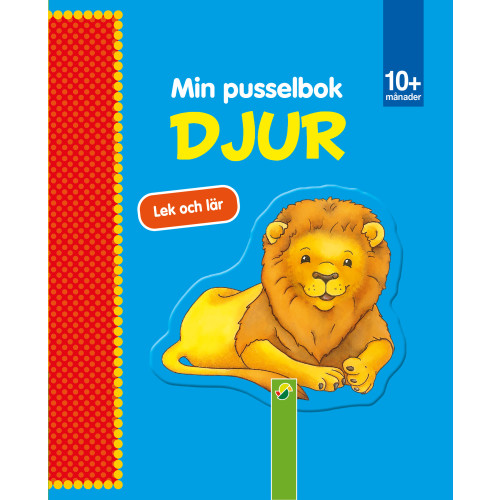 Stevali Min pusselbok djur (bok, board book)