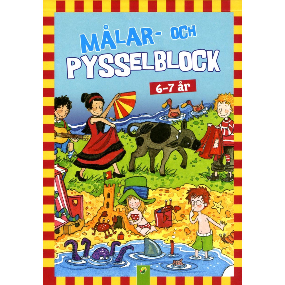 Produktbild för Målar- och pysselblock (häftad)