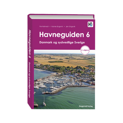 Per Hotvedt Havneguiden 6. Danmark og sydvestlige Sverige (inbunden, dan)