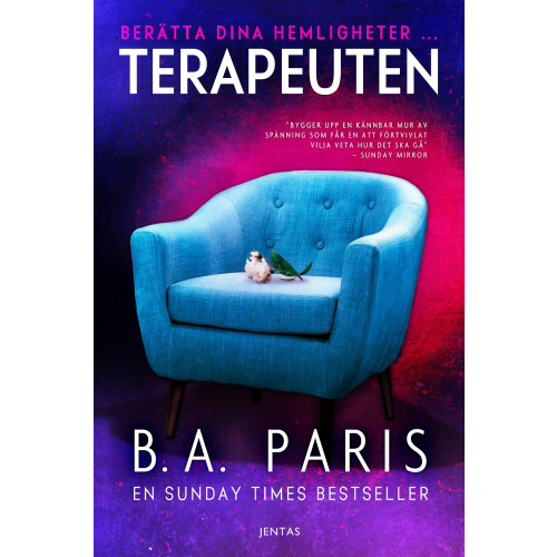 B. A. Paris Terapeuten (bok, danskt band)