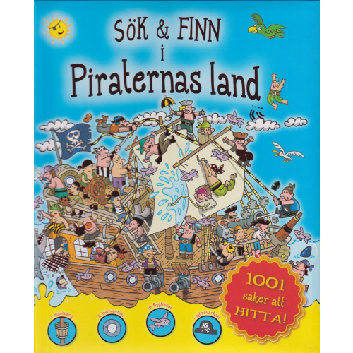 Cargo Int. Sök & Finn i Piraternas land (inbunden)