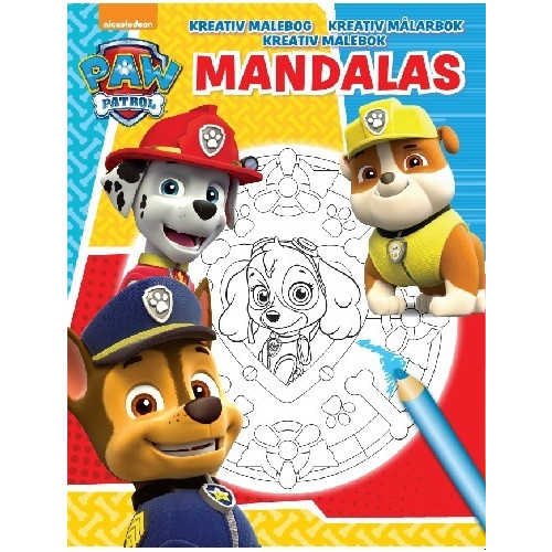 Karrusel Forlag Cargo Int Aps Nickelodeon Paw Patrol Mandalas (inbunden)