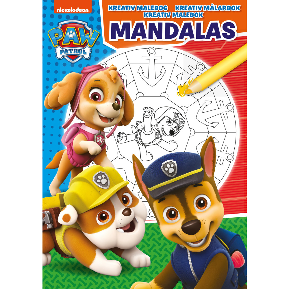 Produktbild för Nickelodeon Paw Patrol. Mandalas (häftad)