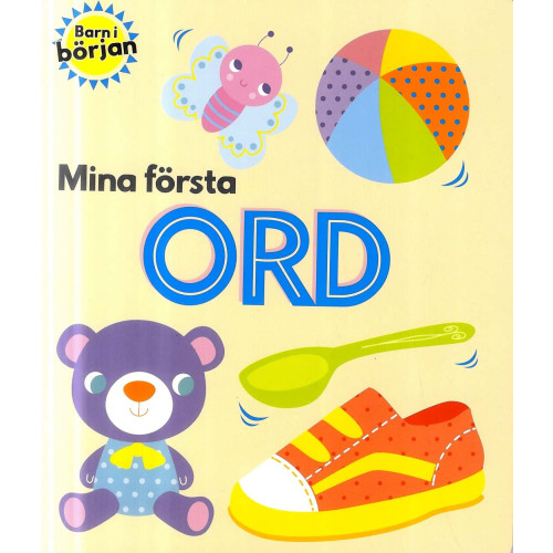 Karrusel Forlag Cargo Int Aps Mina första ord (bok, board book)