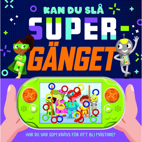 Karrusel Forlag Cargo Int Aps Kan du slå supergänget (bok, board book)