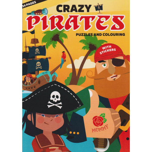 Karrusel Forlag Cargo Int Aps Crazy Pirates (häftad, eng)