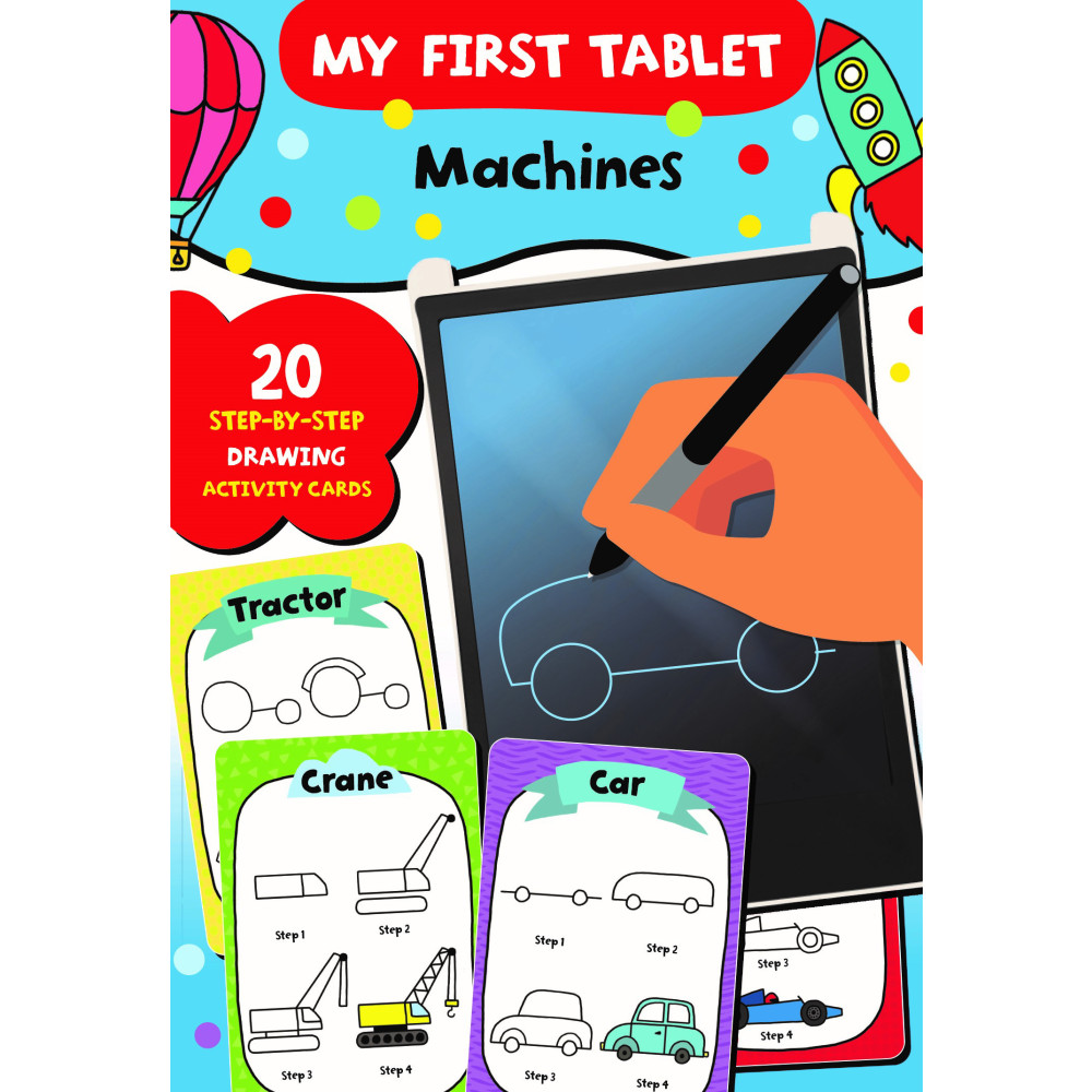 Produktbild för My first tablet- Machines (bok)