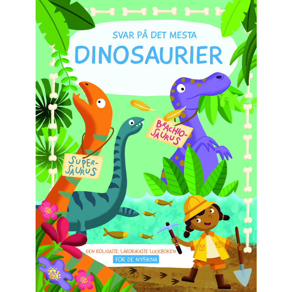 Produktbild för Svar på det mesta. Dinosaurier (bok, board book)