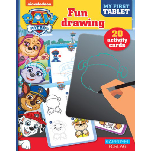 Karrusel Forlag Cargo Int Aps Nickelodeon : Paw Patrol : My First Tablet : Fun drawing (bok, eng)