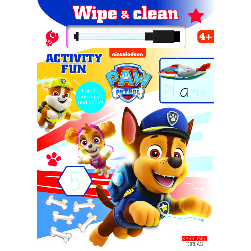 Karrusel Forlag Cargo Int Aps Nickelodeon - Paw Patrol - Wipe & Clean - Activity Fun (häftad, eng)