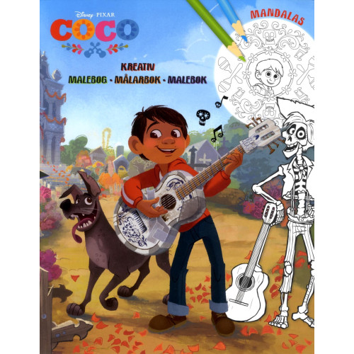 Karrusel Forlag Cargo Int Aps Disney Mandalas Coco (bok, kartonnage)