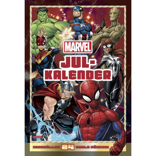 Karrusel Forlag Cargo Int Aps Marvel Julkalender (häftad)