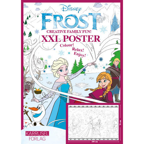 Karrusel Forlag Cargo Int Aps Disney XXL Poster Frost (bok)