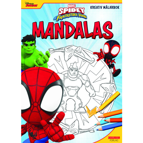 . Marvel Spidey & Friends Mandalas (häftad)