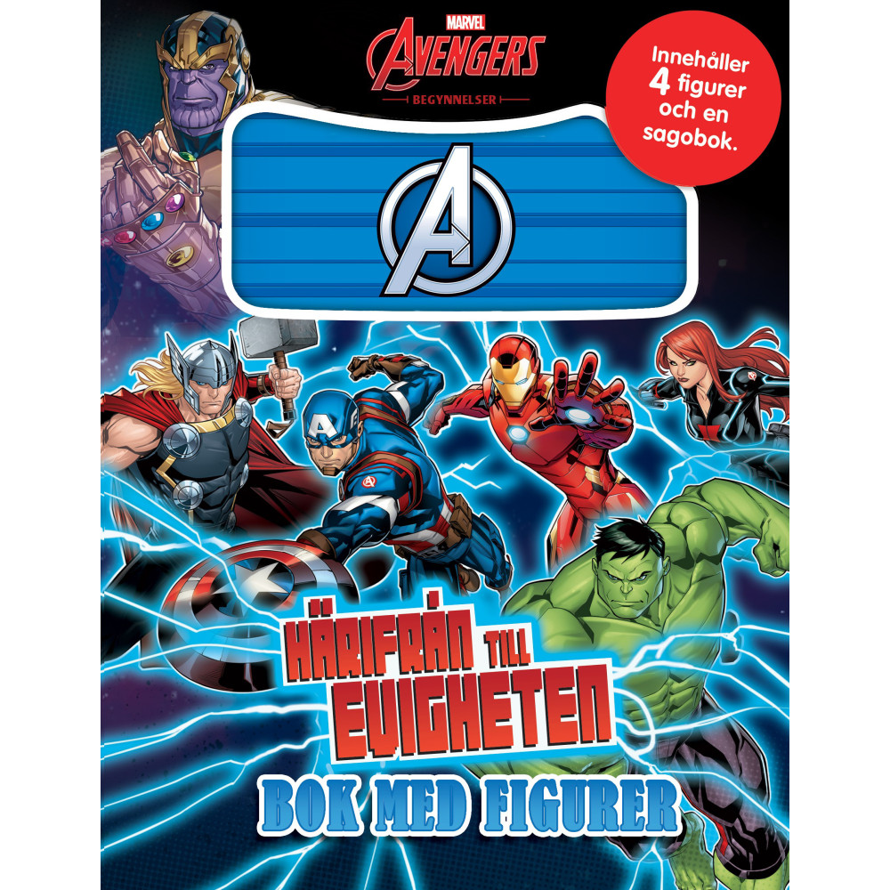 Produktbild för Marvel Avengers mini busy book (bok, board book)
