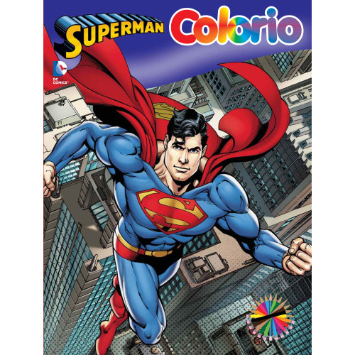 Förlaget Buster Superman - målarbok (häftad)
