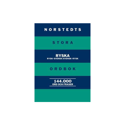NORSTEDTS Norstedts stora ryska ordbok : Rysk-svensk/Svensk-rysk (bok, kartonnage)