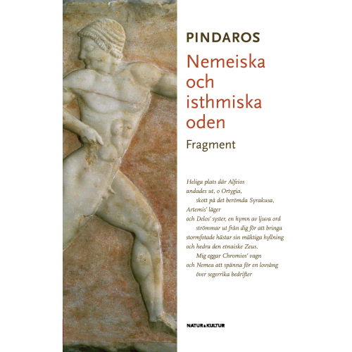 Pindaros Nemeiska och isthmiska oden fragment (inbunden)