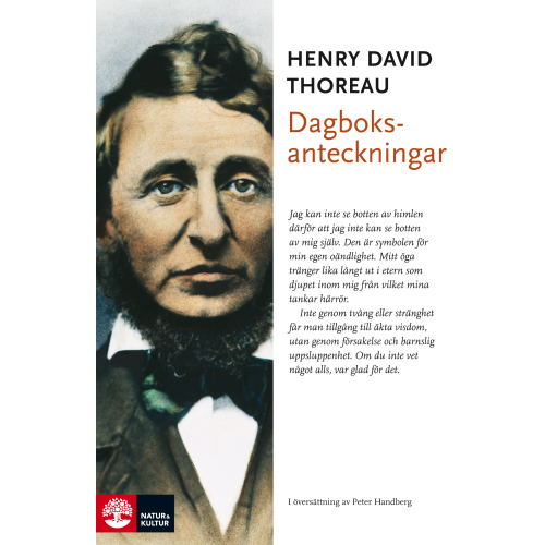 Henry David Thoreau Dagboksanteckningar 1837-1861 (inbunden)