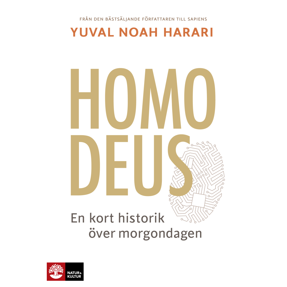Produktbild för Homo Deus : en kort historik över morgondagen (bok, danskt band)