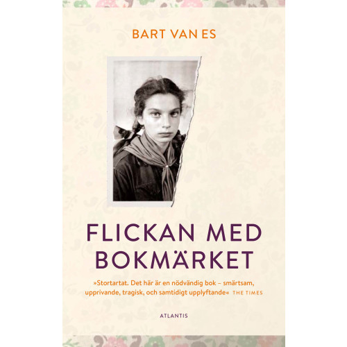 Bart Van Es Flickan med bokmärket (inbunden)